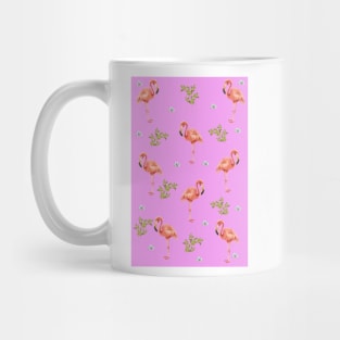 Awesome Flamingo Print Mug